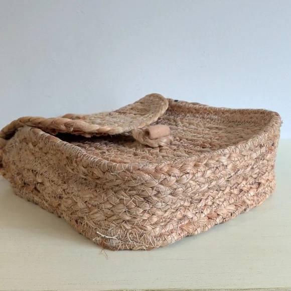 NWT Next Raffia Straw Shoulder Bag - Picture 8 of 11